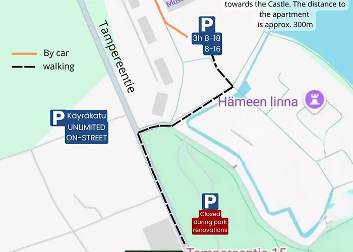 Linnaloft - Viihtyisae Asunto Linnan Vieressae Omalla Sisaeaenkaeynnillae * Hämeenlinna